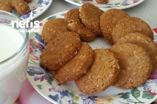 Yulaflı Büsküvi Tarifi Yulaflı Büsküvi Tarifi