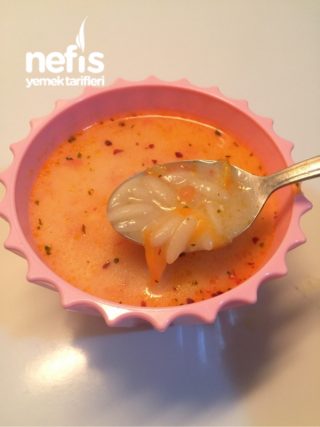 Domatesli Havuçlu Yoğurt Çorbası