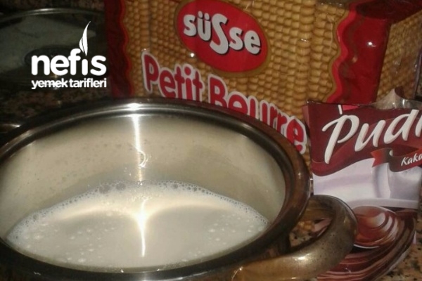 Ev Yapımı Pudingli Pasta Nefis Yemek Tarifleri
