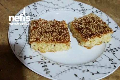 Susamlı Sade Kek (Yuvarlak Fırın Tepsisinde) Nefis Yemek Tarifleri