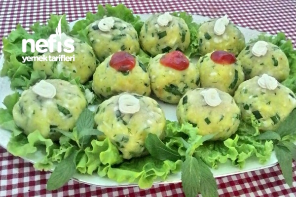 Patates Topları ( İkramlık, Meze, Salata)