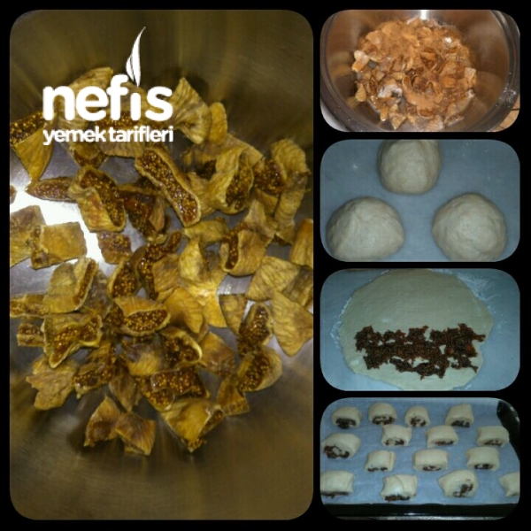 İncirli Rulo Kurabiye Nefis Yemek Tarifleri 2458951
