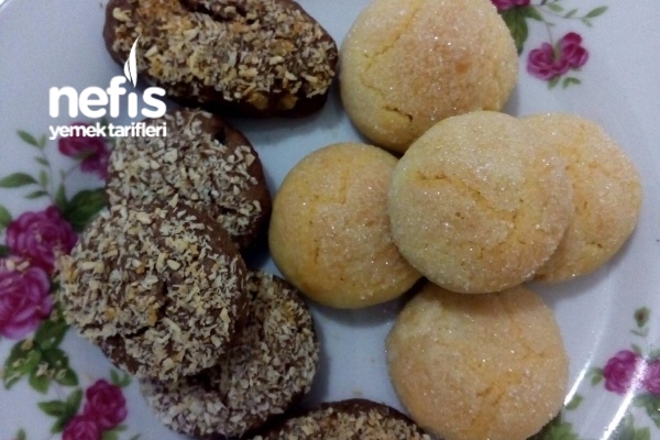 Sıvıyağlı Kurabiyem ( Tek Hamur Çift Lezzet) Nefis Yemek Tarifleri