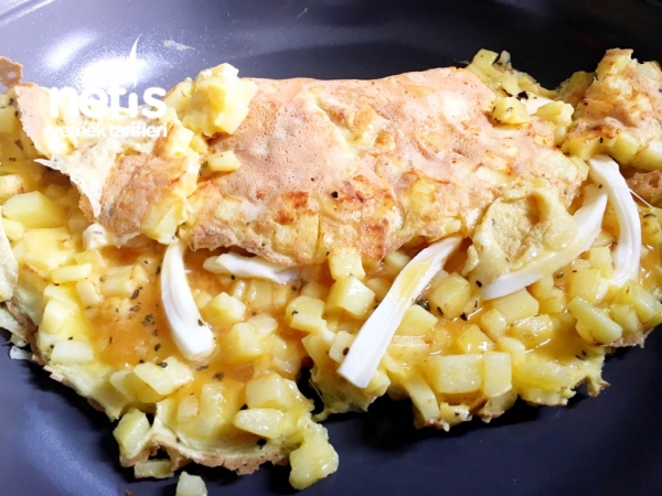 Kahvaltılık Patatesli Omlet