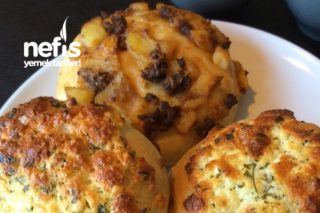 Patatesli ve Peynirli Mini Ekmekcikler Tarifi