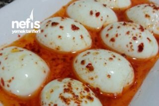 Yumurta Sevdiren (Salata Sosu İle) Tarifi