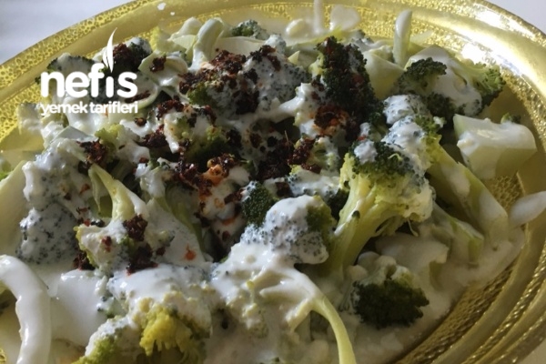 Diyettekiler İçin Yoğurtlu Brokoli