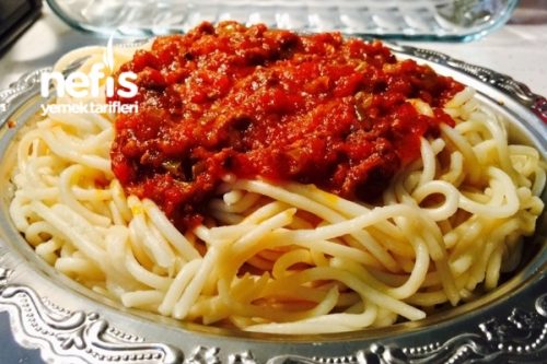 Kıymalı Spagetti (Bir Klasik) Tarifi