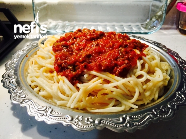 Kıymalı Spagetti (bir Klasik:)))
