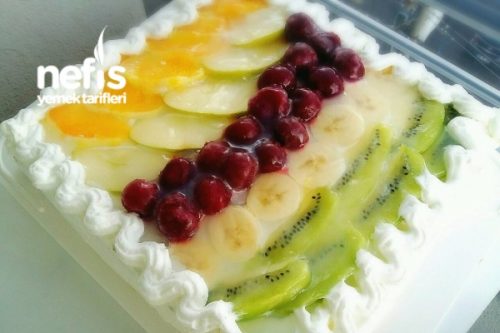 Pratik Meyveli Yaş Pasta Tarifi Nesli�nin Mutfağı Nefis Yemek Tarifleri
