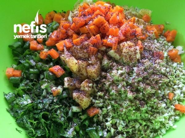 Karnabahar Ve Brokolili Salata