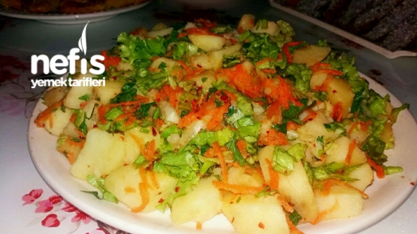 Patatesi Havuclu Salata