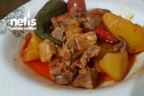 Etli Patates Yemeği Yapılışı Videosu Etli Patates Yemeği Yapılışı Videosu