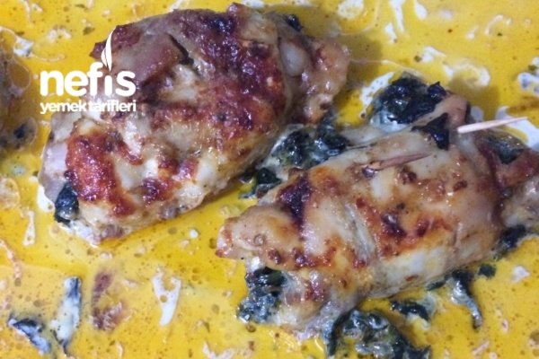 Tavuk Rulo Ispanaklı Tavuk Rulo - Nefis Yemek Tarifleri