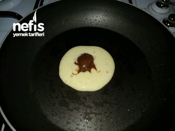Çikolata Dolgulu Nefis Pancake