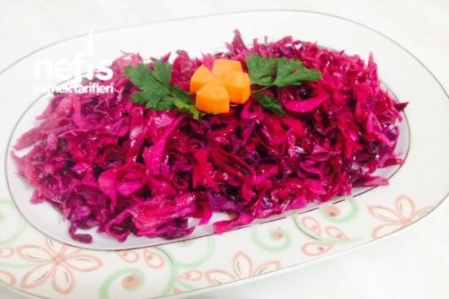 Mor (Kırmızı) Lahana Salatası Tarifi