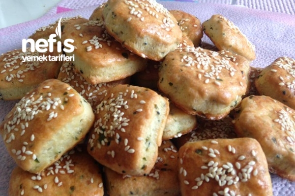 Peynirli Maydonozlu Kurabiye Nefis Yemek Tarifleri