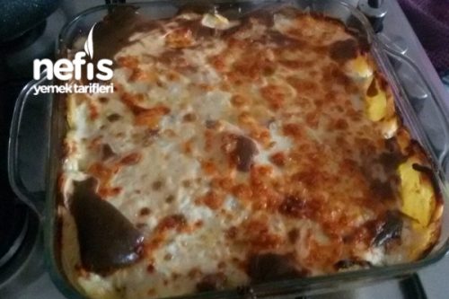 Beşamel Soslu Patates Oturtma Tarifi Videosu Beşamel Soslu Patates Oturtma Tarifi Videosu