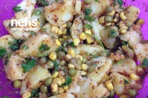En Güzel Patates Salatası Tarifi