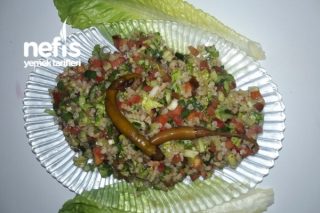 Bulgurlu Turşulu Kaşık Salatası Tarifi