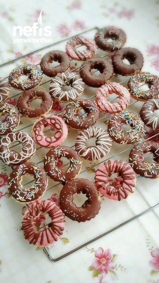 Donut Kurabiye (ağızda Dağılan Nefis)