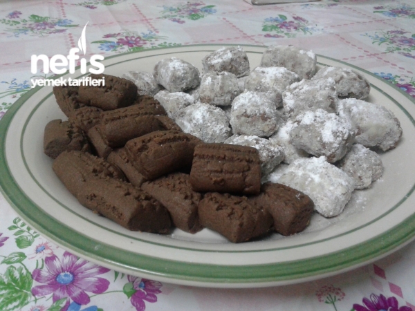 Ağızda Dağılan Kurabiye (Kakaolu) Nefis Yemek Tarifleri
