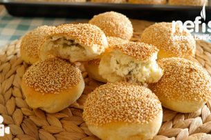 Simit Tadında Peynirli Poğaça Tarifi Videosu 27