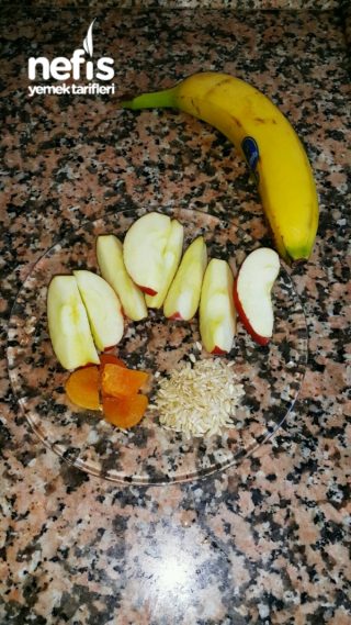 Kepek Pirinçli Meyve Püresi (+6)