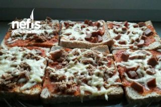 Pratik Nefis Tost Pizza Tarifi