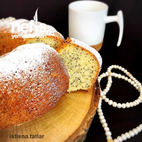 Mavi Haşhaşlı Kek Nefis Yemek Tarifleri