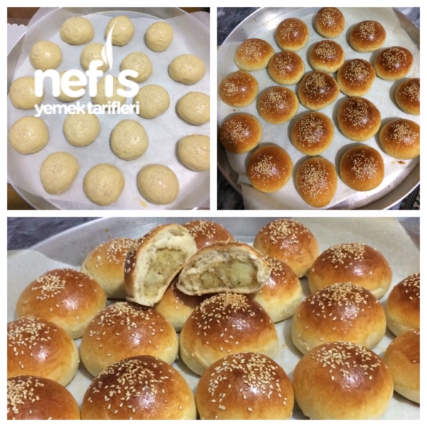 Kuru Mayalı patatesli Börek