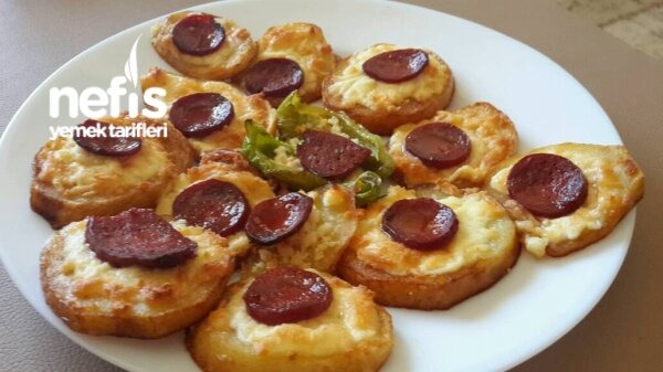 Kahvaltılık Kaşarlı Sucuklu Patates ( Çok Pratik ) - Nefis ...