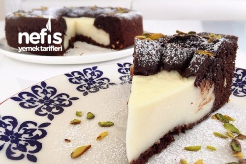 Ortası Cheesecakeli Magma Kek Tarifi Videosu Ortası Cheesecakeli Magma Kek Tarifi Videosu