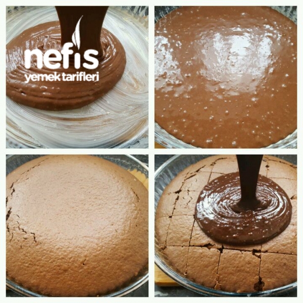 Çikolatalı Nefis Islak Kek (Harika Kek) Nefis Yemek Tarifleri