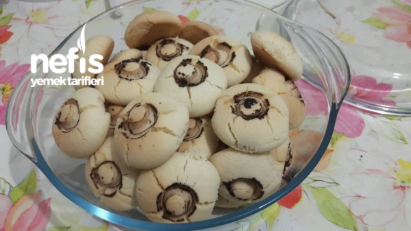 Nefis Yumurtasız Mantar Kurabiye Nefis Yemek Tarifleri