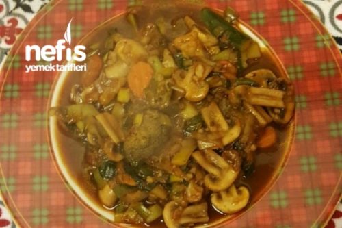 Çin Yemeği Hafif Bol Sebzeli Tarifi