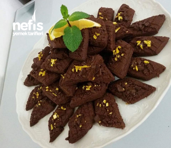 Portakallı Kakaolu Kurabiye Nefis Yemek Tarifleri