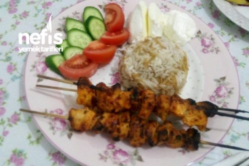 Fırında Tavuk Çöp Şiş (Kebap Tadında ) Tarifi Fırında Tavuk Çöp Şiş (Kebap Tadında ) Tarifi