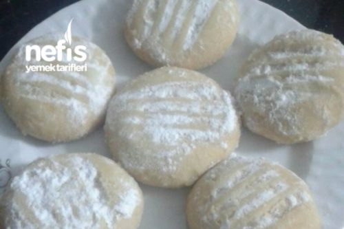 Üç Malzemeli Nefis Un Kurabiyesi Nefis Yemek Tarifleri