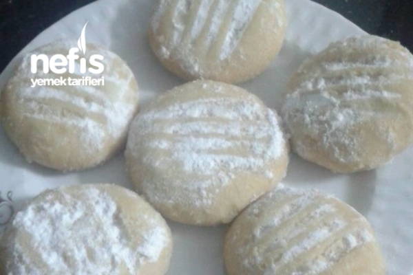 Üç Malzemeli Nefis Un Kurabiyesi Nefis Yemek Tarifleri