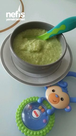 Bebekler İçin Brokoli & Kabak Püresi