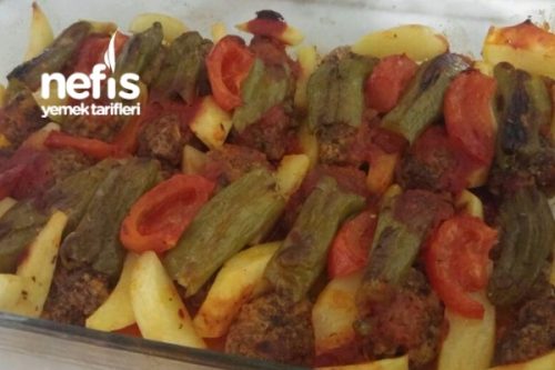 İzmir Köfteli Patates Yemeği (Fırında) Tarifi