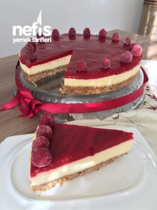 Enfes Frambuazlı Cheesecake