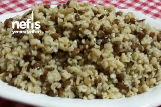 Yeşil Mercimekli Bulgur Pilavı Tarifi