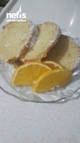 Limonlu Tereyağlı Pamuk Kek