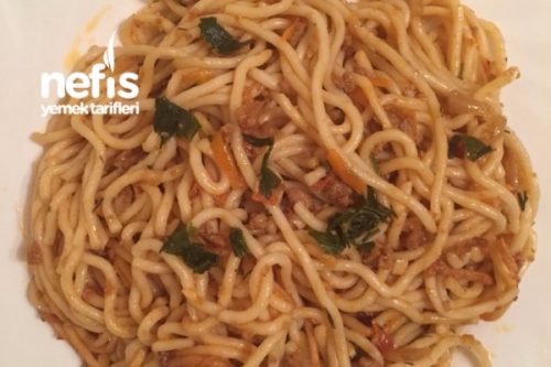 Menim Nefis Spaghettim (Azerice) Tarifi