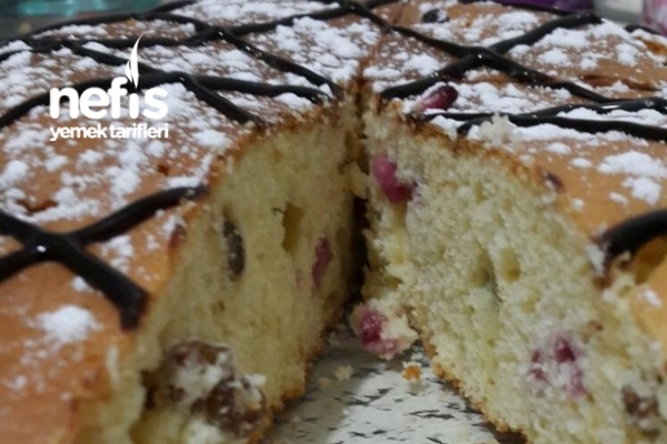 Tart Kalıbında Narlı Kek Nefis Yemek Tarifleri