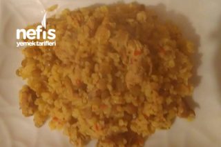 Tavuklu, Yeşil Mercimekli Bulgur Pilavı Tarifi