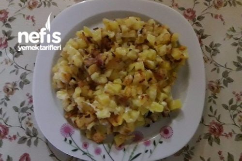 Kahvaltılık Kaşarlı Patates Tarifi