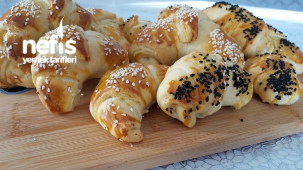 Kruvasan Pogaca tarifi ( croissant )